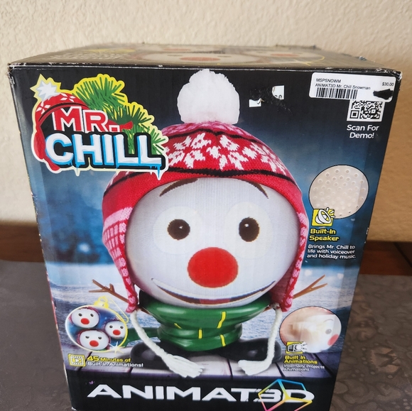 Mr. Chill Animated Talking Snowman - Picture 1 of 7